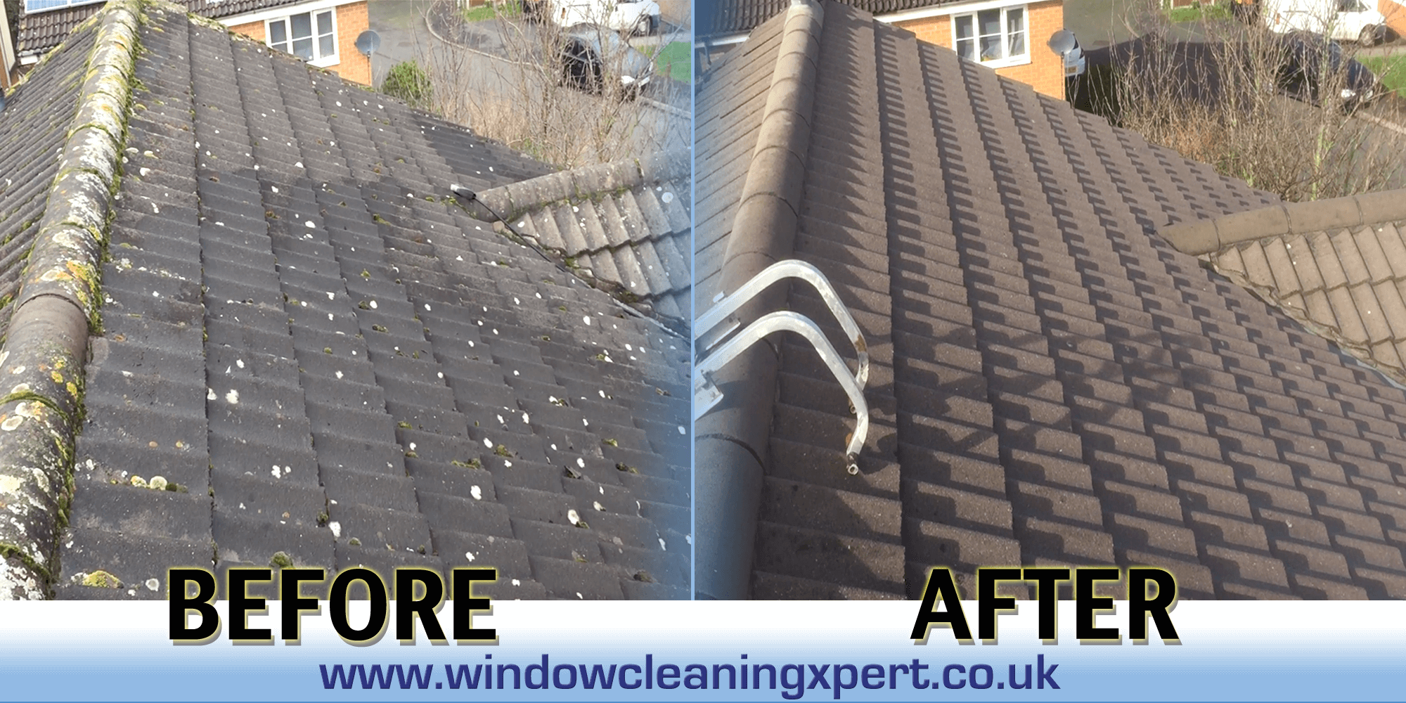 roof tiles cleaning leicester