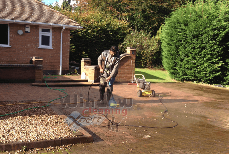 pressure washer driveway cleaning nottingham