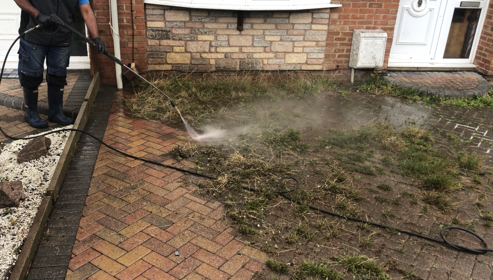 high pressure wash cleaning