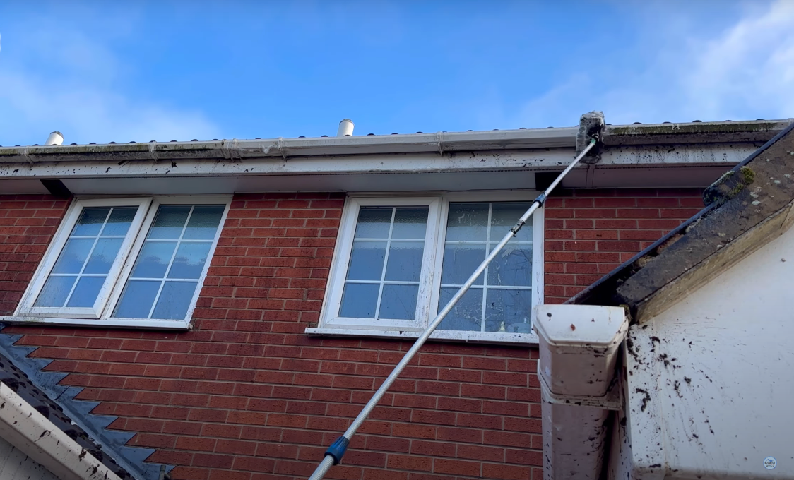 UPVC Soffit fascia cleaning 